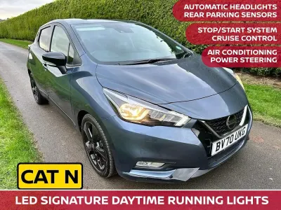 Used Nissan Micra N-TEC 100 HP (73 kW) 2020 Grey Hatchback