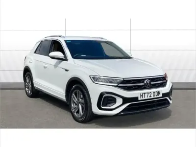 Used VW T-Roc R-line 150 HP (110 kW) 2023 White SUV