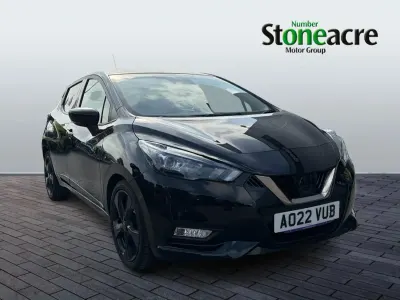 Second-hand Nissan Micra S 92 CP (67 kW) 2022 Negru Hatchback