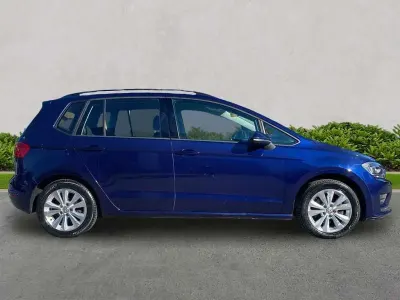 Used VW Golf Sportsvan SE 125 HP (91 kW) 2017 Blue MPV