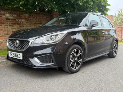 Used MG MG3 Exclusive 106 HP (77 kW) 2021 Black Hatchback
