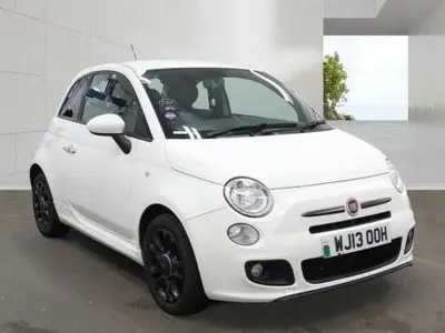 Used Fiat 500 S 69 HP (50 kW) 2013 White Hatchback