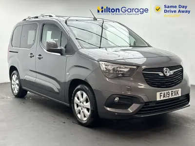 Used Vauxhall Combo S 110 HP (80 kW) 2019 Grey MPV