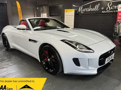 Used Jaguar F-Type Supercharged 380 HP (279 kW) 2016 White Cabriolet