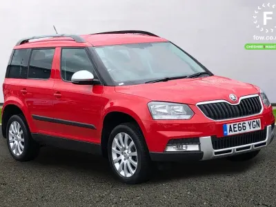 Used Skoda Yeti SE 2016 Red SUV