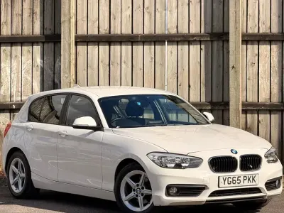 Used BMW 116 Efficient Dynamics 116 HP (85 kW) 2015 White Hatchback