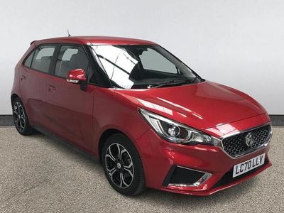 Used MG MG3 Exclusive 106 HP (77 kW) 2020 Red Hatchback