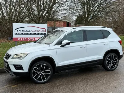 Begagnad Seat Ateca XCELLENCE 150 HK (110 kW) 2017 Vit SUV