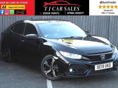 Black Used 2019 Honda Civic EX Hatchback | £11,995 (Good price)