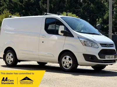 Used Ford Transit Custom Limited 2017 White Van