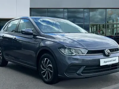 Used VW Polo Life 95 HP (69 kW) 2022 Smokey grey metallic Hatchback