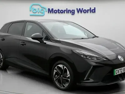 Used MG MG4 EV Trophy 150 kW (204 HP) 2022 Black Hatchback