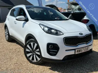 Used Kia Sportage 114 HP (83 kW) 2018 White SUV