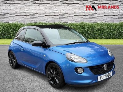 Used Vauxhall Adam S 70 HP (51 kW) 2017 Blue Hatchback