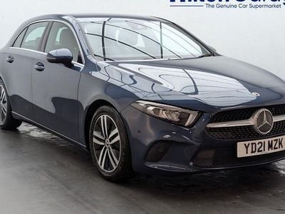 Blue Used 2021 Mercedes A180 Executive Hatchback | £18,050 (Good price)