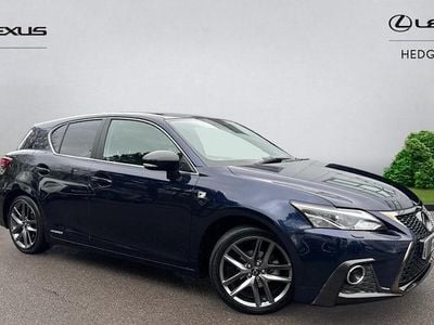 Used Lexus CT200h F Sport 136 HP (100 kW) 2020 Blue Hatchback