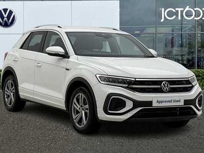 Used VW T-Roc R-line 150 HP (110 kW) 2022 White SUV