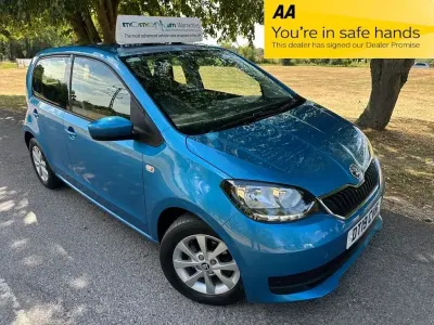 Used Skoda Citigo SE 60 HP (44 kW) 2019 Blue Hatchback