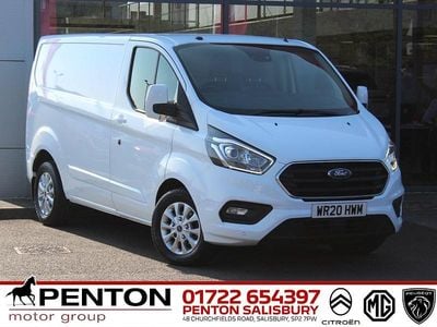 Used Ford Transit Custom Limited 130 HP (95 kW) 2020 White Van