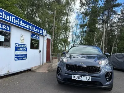 Gebraucht Kia Sportage 114 PS (83 kW) 2017 Blau SUV