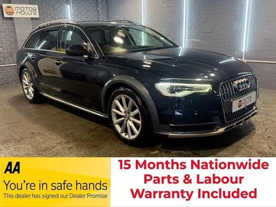Used Audi A6 Allroad Premium 272 HP (200 kW) 2016 Blue Estate
