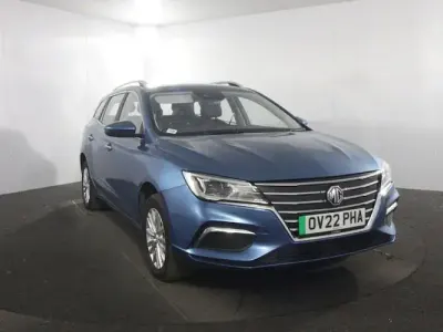 Used MG MG5 EV Exclusive 114 kW (156 HP) 2022 Blue Estate