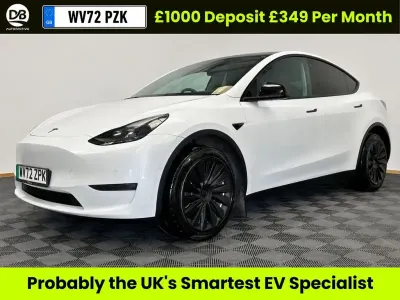 Used Tesla Model Y Long Range AWD 378 kW (514 HP) 2022 White SUV