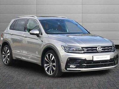 Tungsten silver Used 2019 VW Tiguan R-line SUV | £21,595 (Fair price)