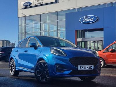Used Ford Puma ST-Line X 125 HP (91 kW) 2021 Blue SUV