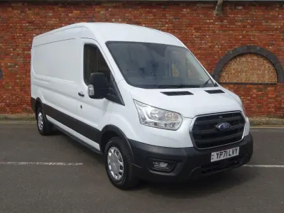 Used Ford Transit Trend 130 HP (95 kW) 2021 White Van