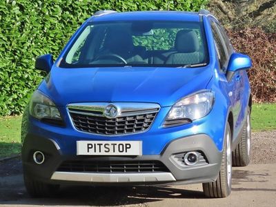 Used Vauxhall Mokka S 136 HP (100 kW) 2015 Blue metallic SUV