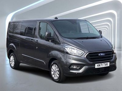 used Ford Transit Custom 2.0 EcoBlue 170ps Low Roof D/Cab Limited Van Auto Crew Bus