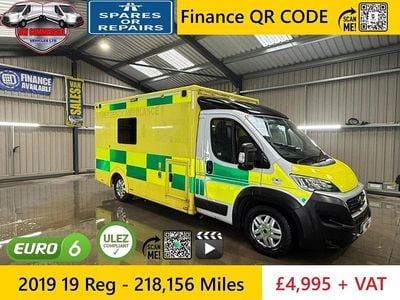 Used Fiat Ducato 180 HP (132 kW) 2019 Yellow Van