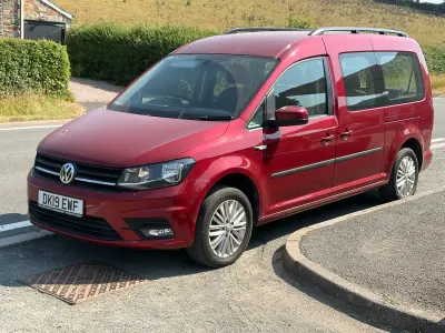 Used VW Caddy Life 2019 Red MPV