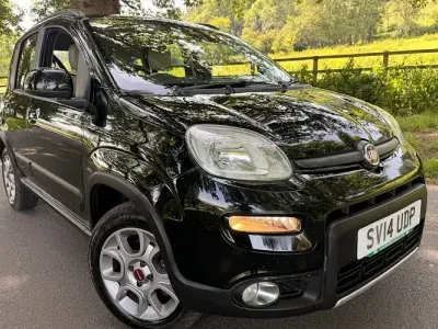 Used Fiat Panda 4x4 75 HP (55 kW) 2014 Black Hatchback