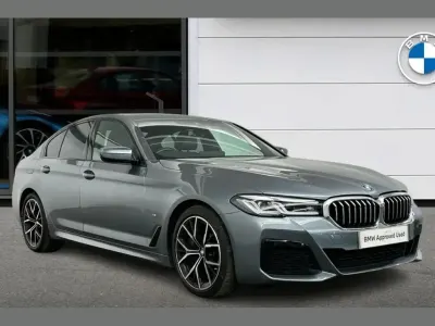 Used BMW 530 M Sport 286 HP (210 kW) 2022 Blue Sedan