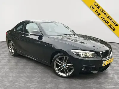 Begagnad BMW 218 M Sport 136 HK (100 kW) 2018 Svart Sportkupé