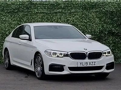 Used BMW 520 M Sport 190 HP (139 kW) 2019 White Sedan