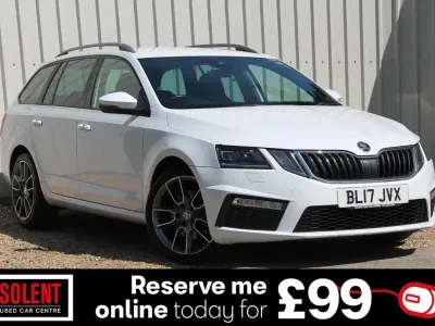 Begagnad Skoda Octavia vRS 180 HK (132 kW) 2017 Vit Kombi