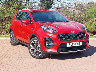 Used Kia Sportage GT-Line 2019 Red SUV