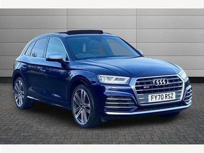 Used Audi SQ5 S-Line 341 HP (250 kW) 2020 Blue SUV