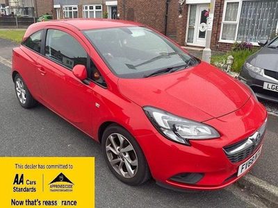 Used Vauxhall Corsa 90 HP (66 kW) 2019 Red Hatchback