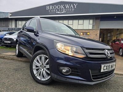 Blue Used 2015 VW Tiguan Match SUV | £7,499 (Fair price)