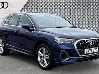 Used Audi Q3 S-Line 150 HP (110 kW) 2025 Blue SUV