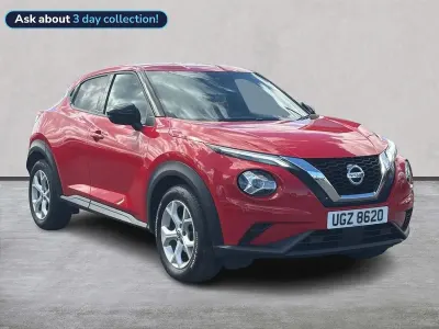 Used Nissan Juke N-Connecta 114 HP (83 kW) 2021 Red SUV