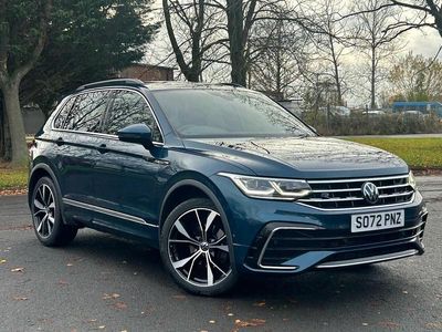 Blue Used 2023 VW Tiguan R-line SUV | £29,295 (Fair price)