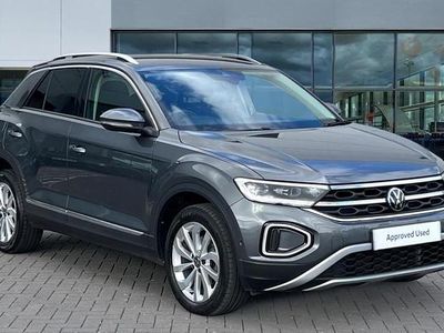 Used VW T-Roc Style 150 HP (110 kW) 2023 Indium grey metallic SUV