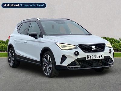White Used 2023 Seat Arona FR Sport SUV | £15,400 (Fair price)