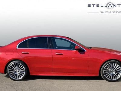 Used Mercedes C200 AMG line 221 HP (162 kW) 2023 Red Sedan
