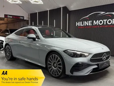 Usado Mercedes CLE200 AMG Line Premium Plus 204 HP (150 kW) 2025 Cinzento Coupé
